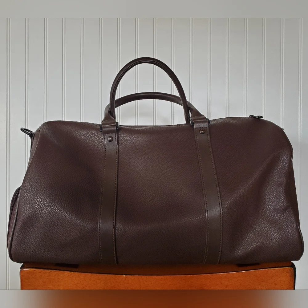 True Religion Brown Men's Duffle Bag NWT
